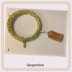 NEW Genuine Serpentine memory wire bracelet #5